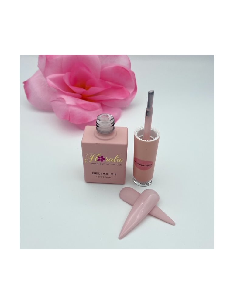 Nude UV varnish collection * Floralie * 1