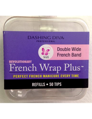 French Wrap Plus * Thick * Blanc * Recharge (10)