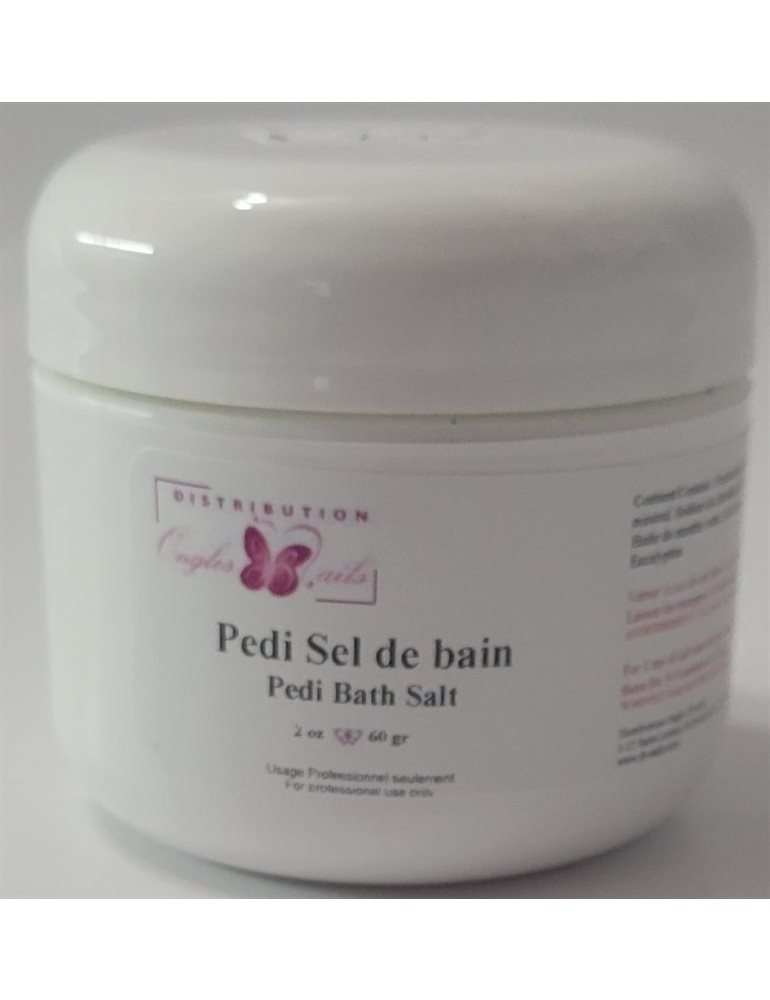 Pedi Bath Salt * Spearmint & Eucalyptus * 2 oz 