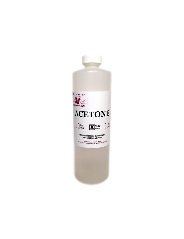 Acetone * 16oz. * 500ml.