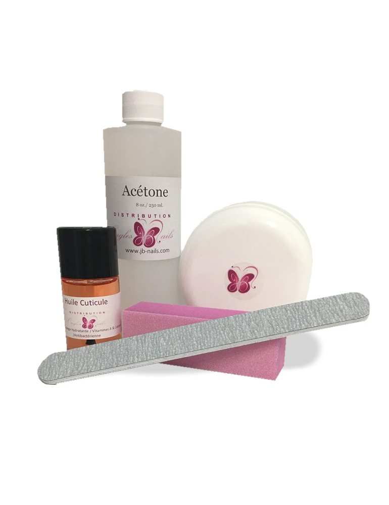 At Home Nail Removal Kit with Cuticule Oil