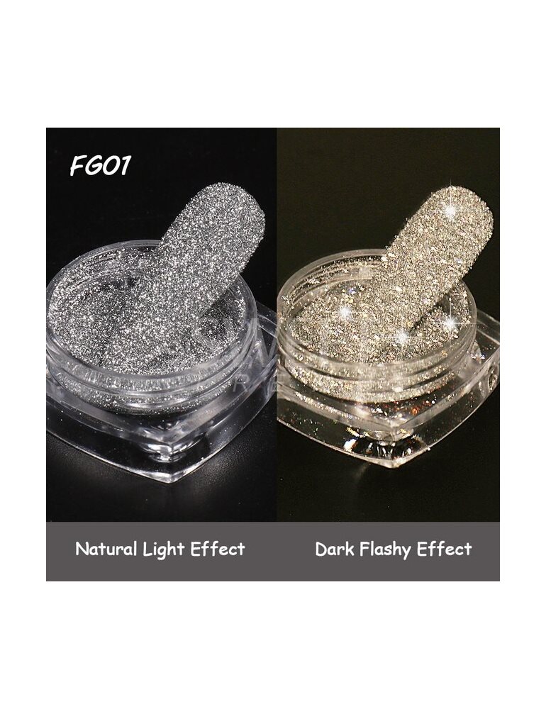 Sugar effect powder * reflective